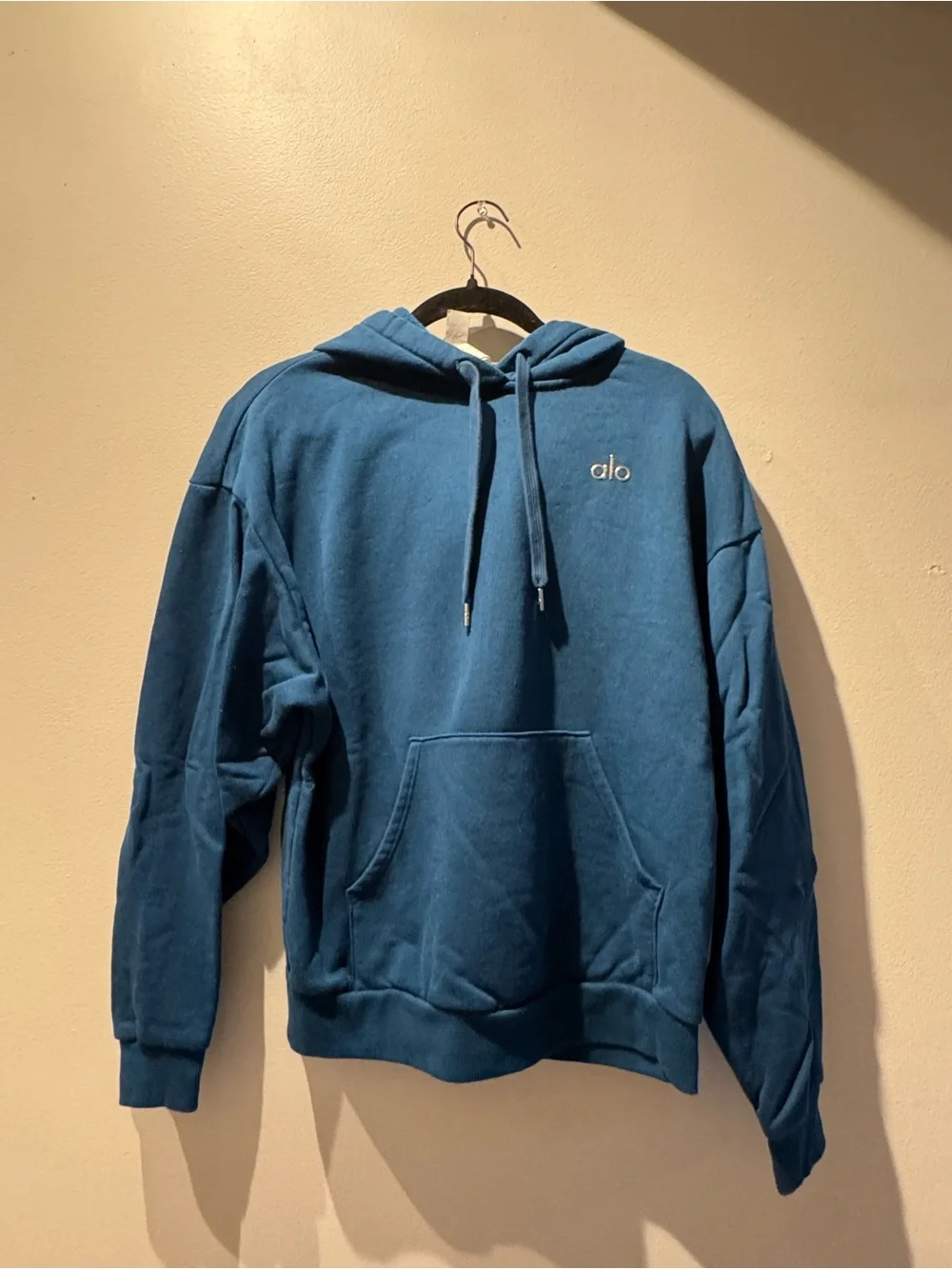 Alo Yoga Accolade Pullover Hoodie Sweatshirt - Dark Teal